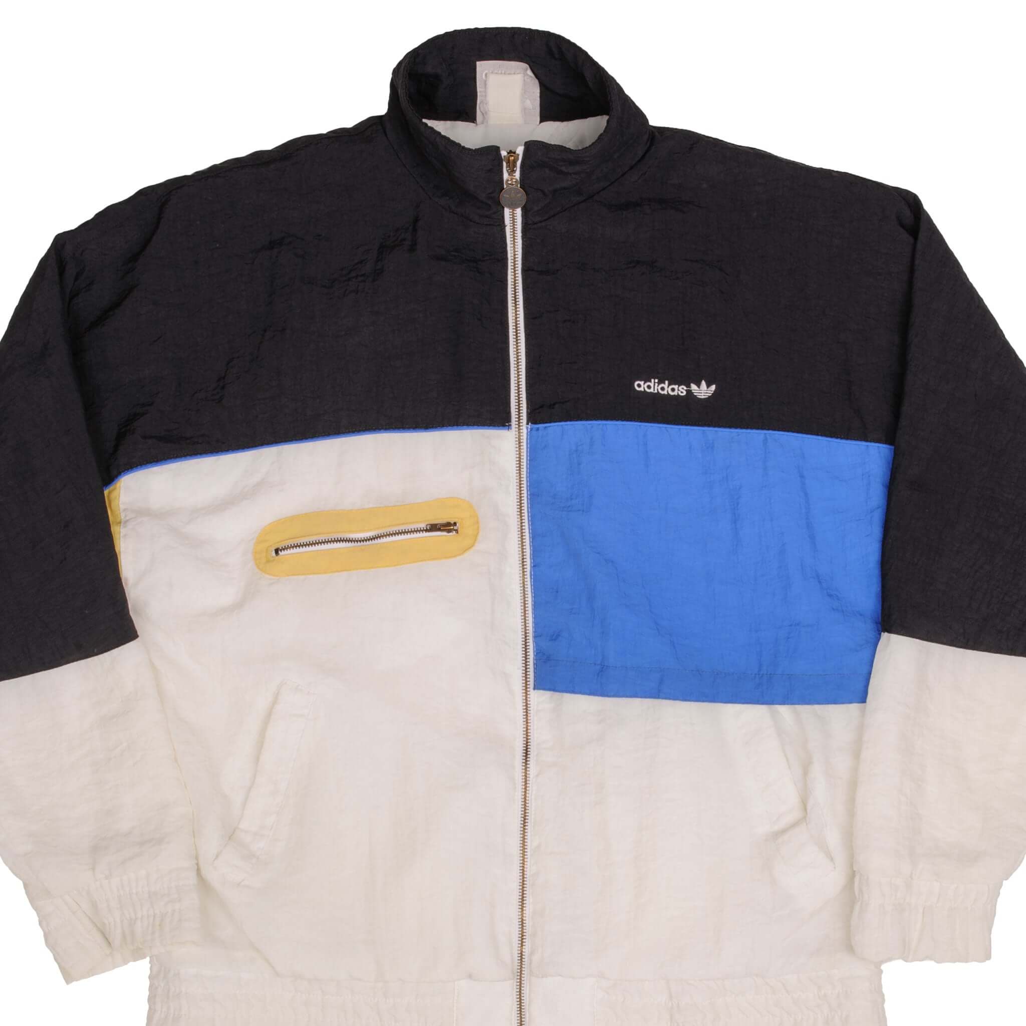 Adidas vintage windbreaker hotsell