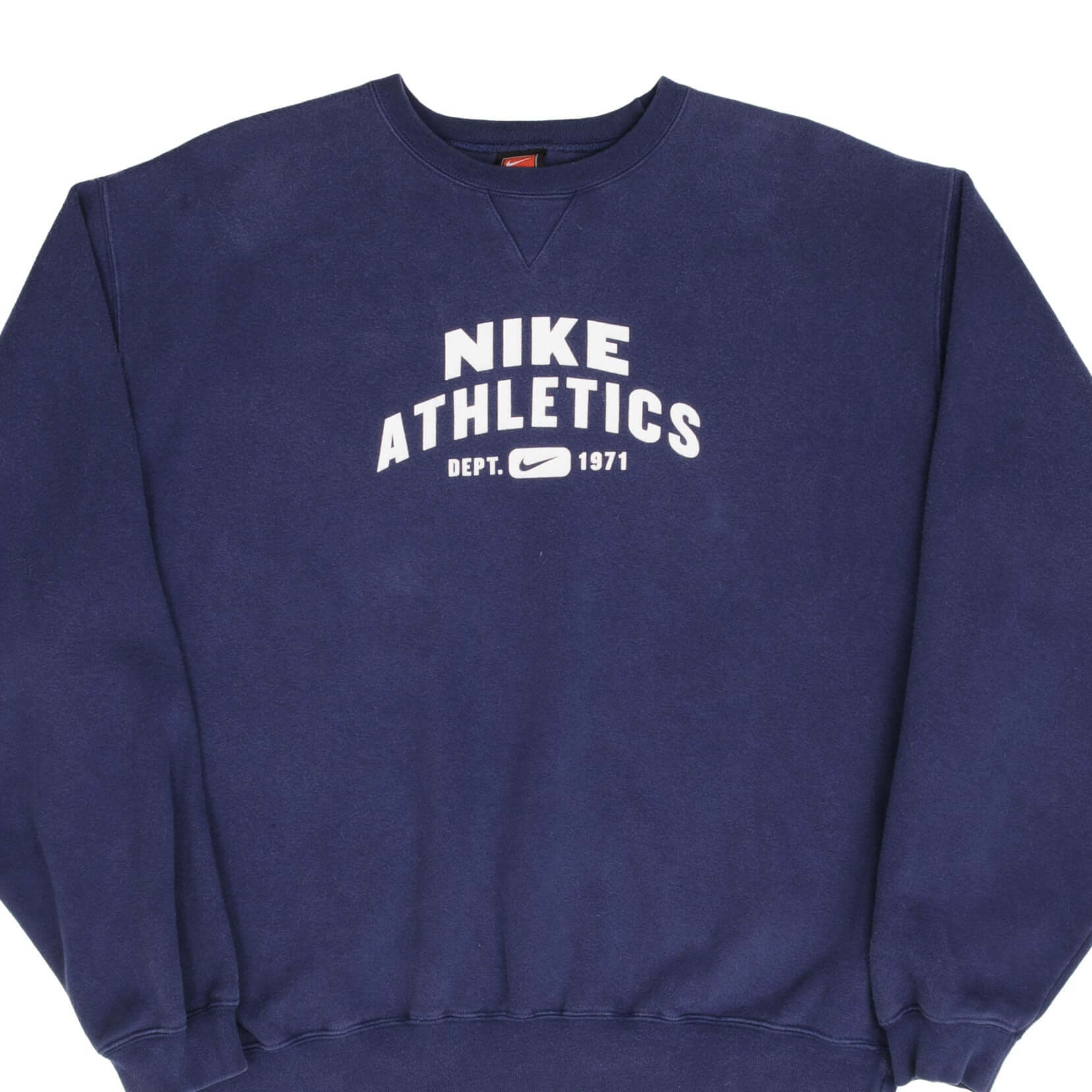 Blue vintage nike crewneck sale