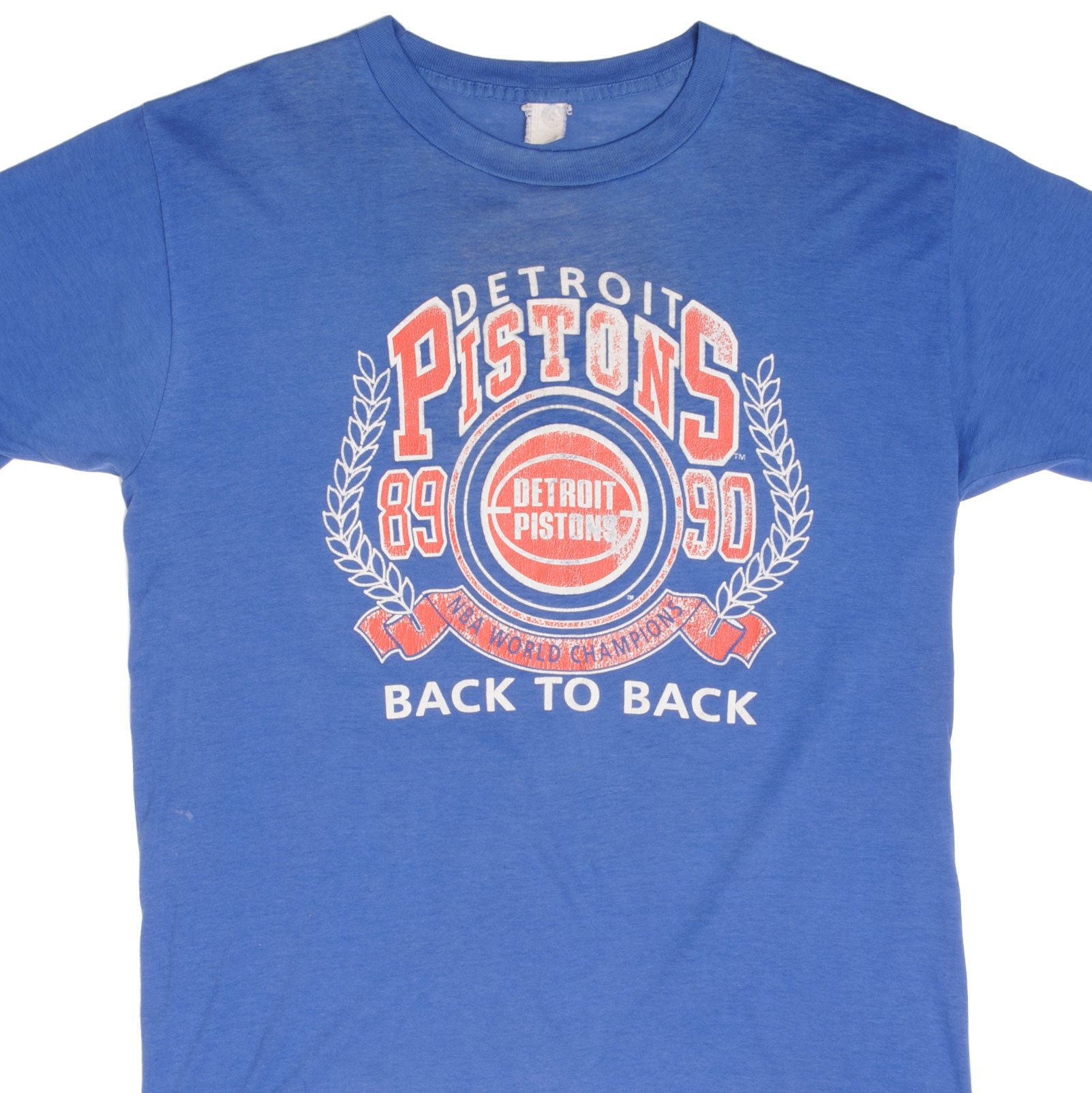 1989/90 Detroit Pistons Back 2 Back NBA Champions Sports