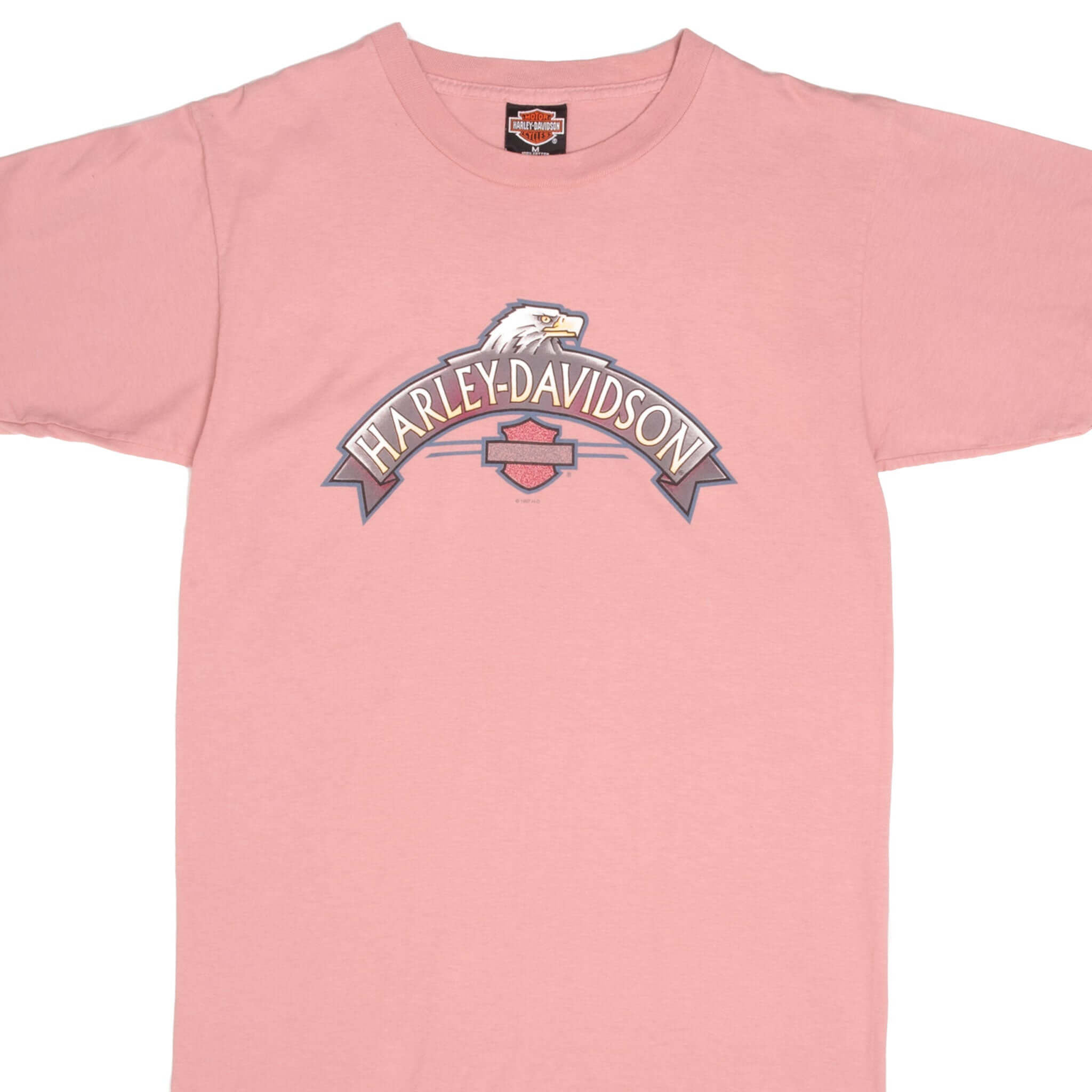 Pink harley hot sale davidson tee