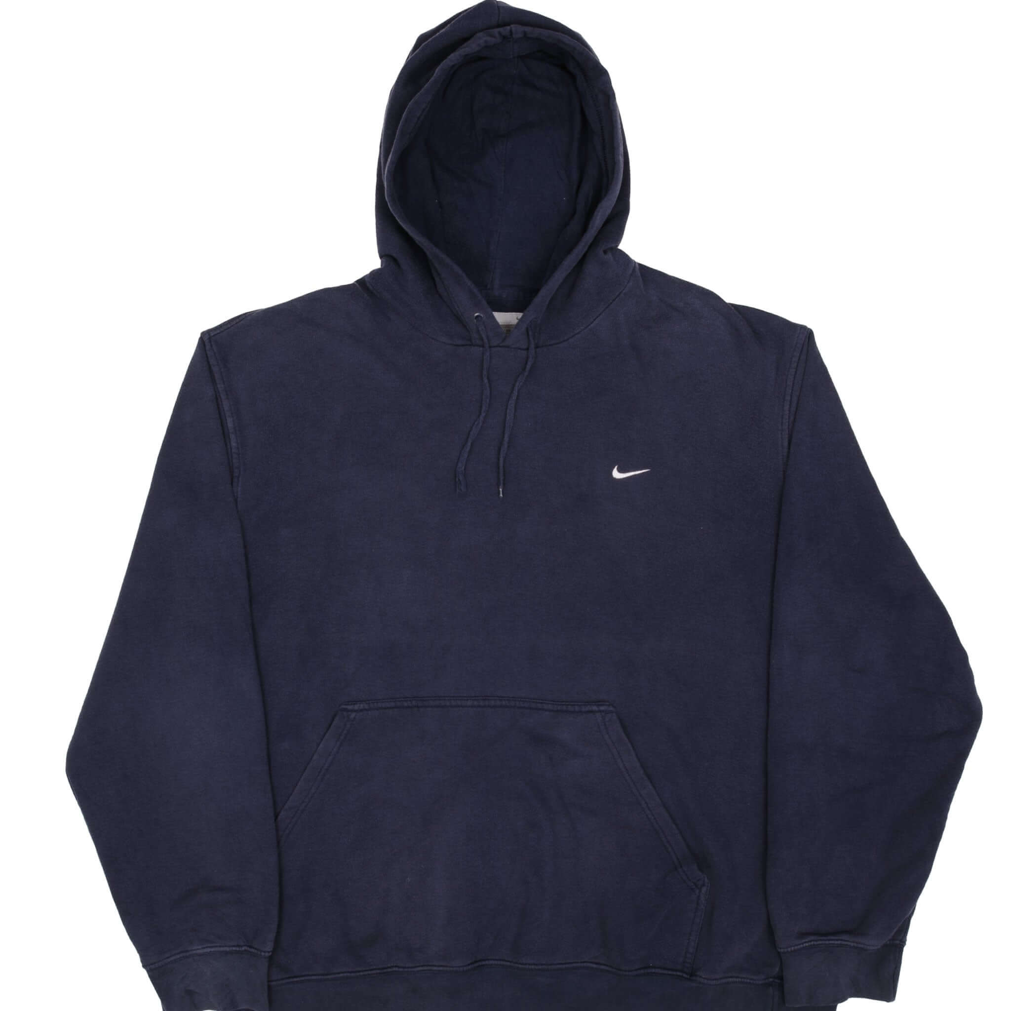 Grey and blue nike hoodie hotsell