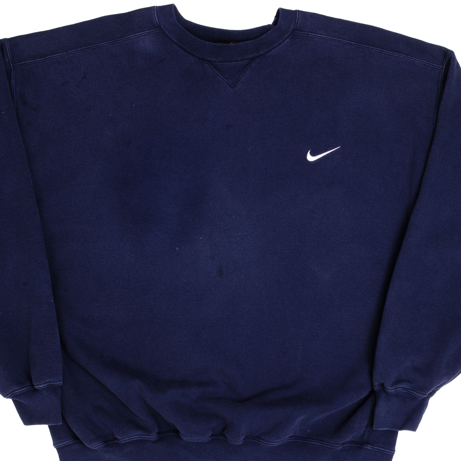 Vintage Nike Shirt Mens XL Grey Long Sleeve Made In USA Swoosh