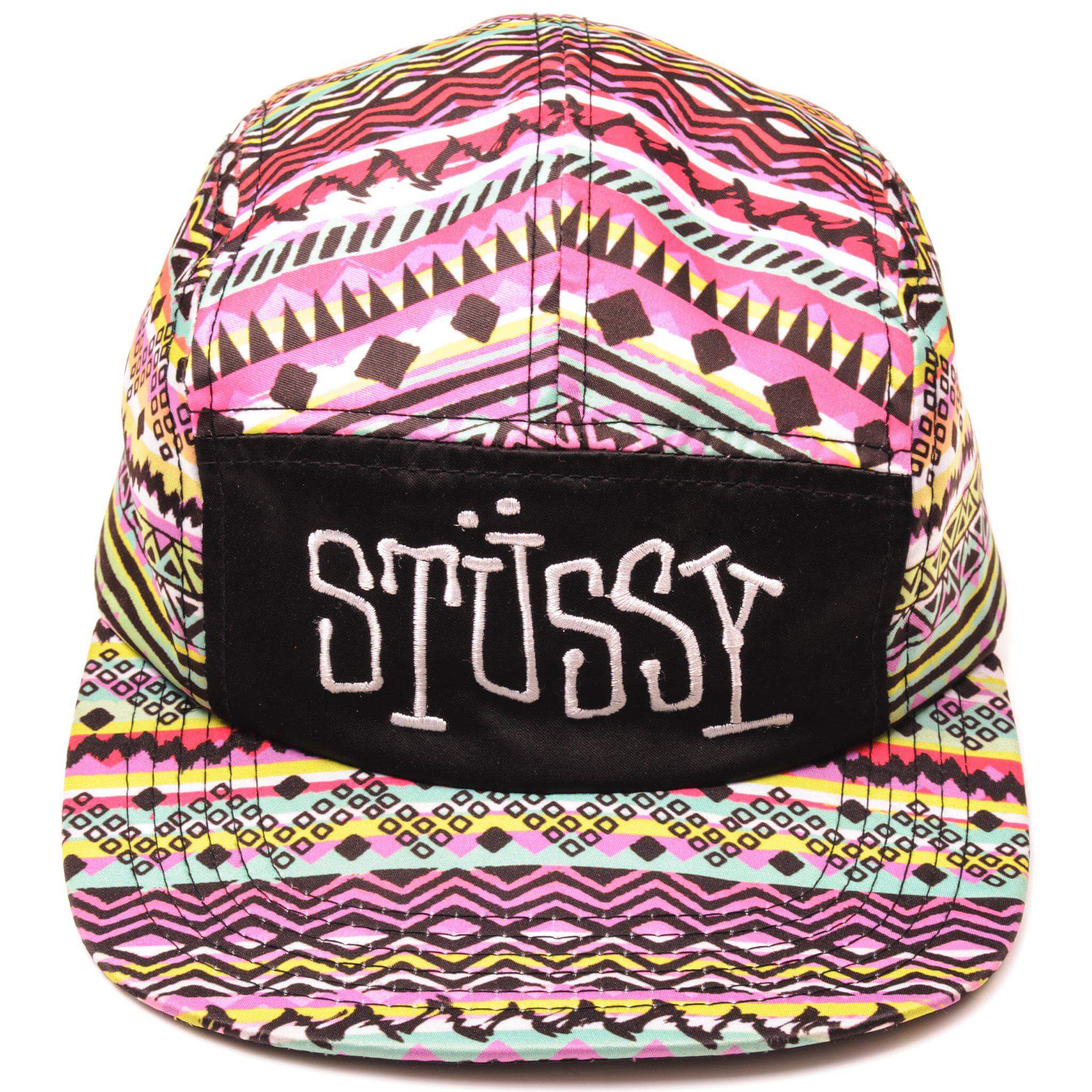 VINTAGE STUSSY MULTICOLORS CAP