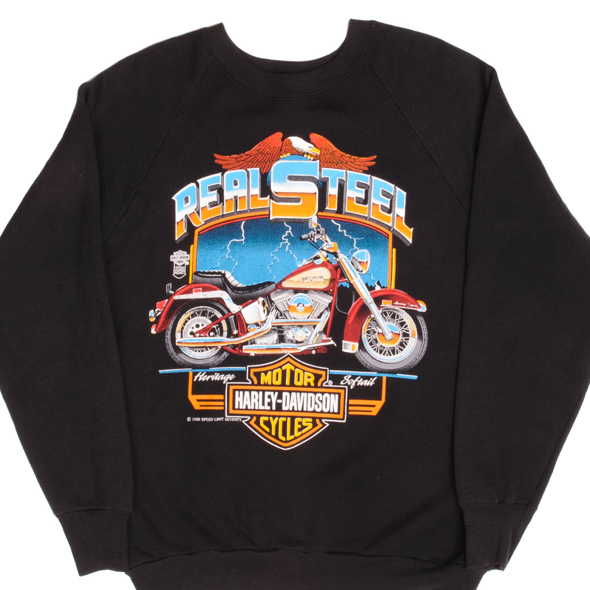 Harley davidson vintage outlet sweatshirt