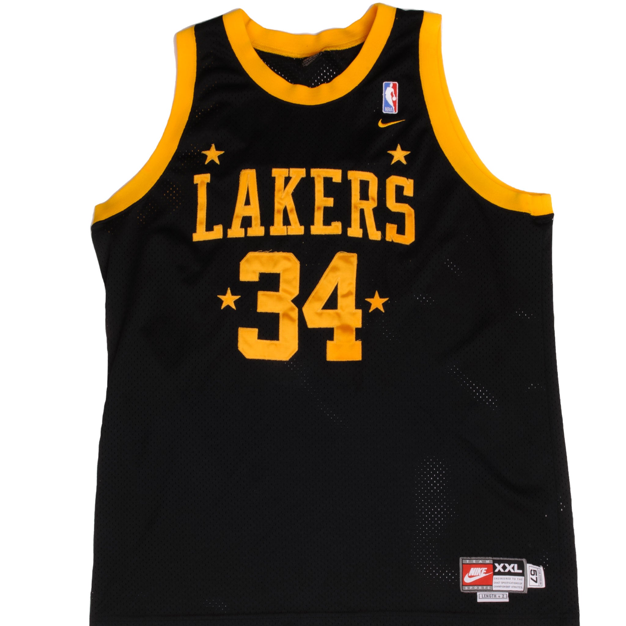 Vintage Nike NBA La Lakers Shaquille O'Neal #34 Jersey Size XL 1990s