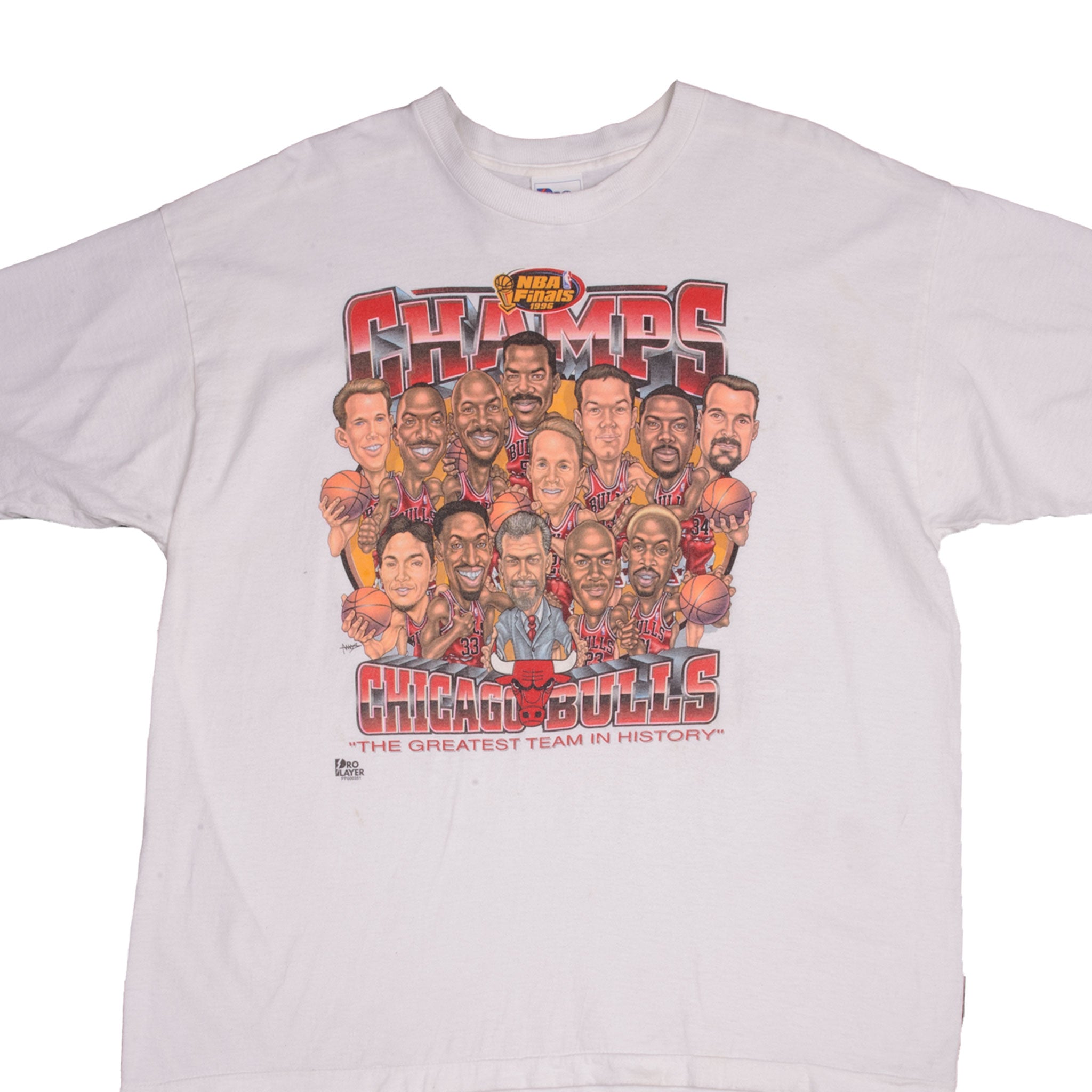 Vintage NBA Chicago Bulls 1996 World Champions Shirt - iTeeUS