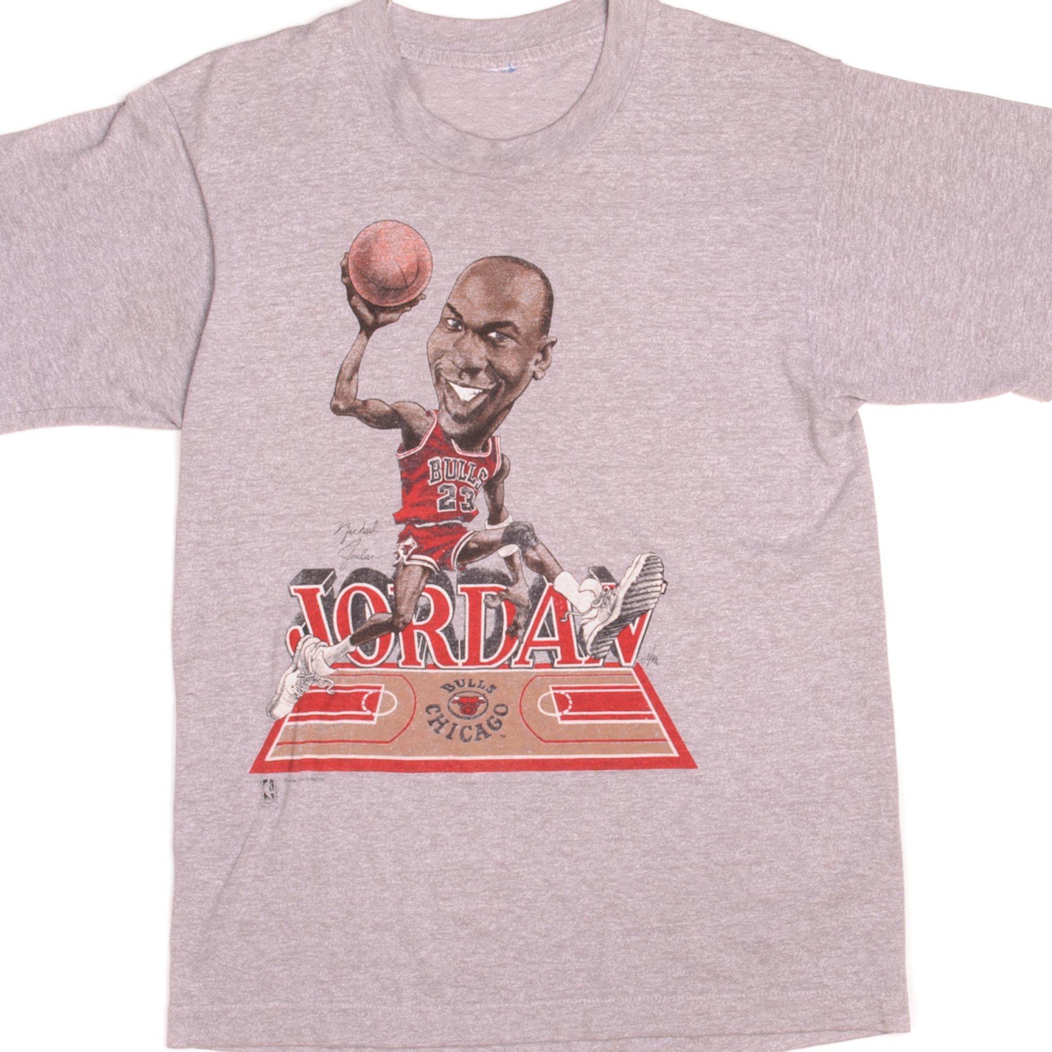Vintage 90s Chicago Bulls Michael Jordan T-Shirt SALEM SPORTSWEAR