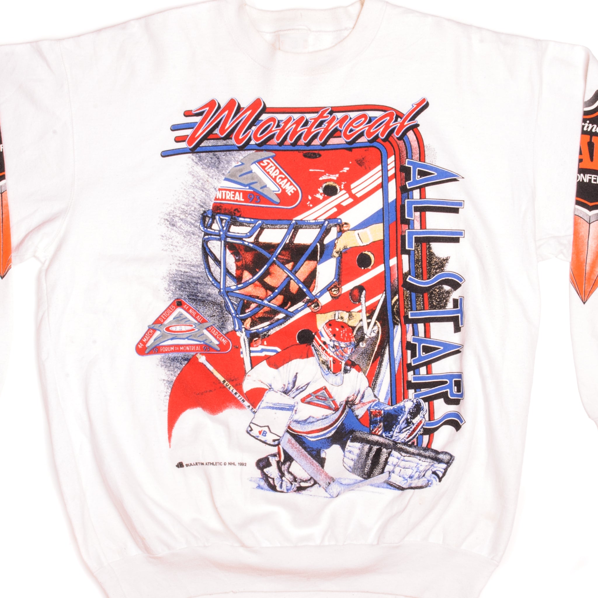 DS VINTAGE 1993 BULLETIN ATHLETIC CHICAGO BLACKHAWKS NHL T-SHIRT SZ: –  Stay Alive vintage store
