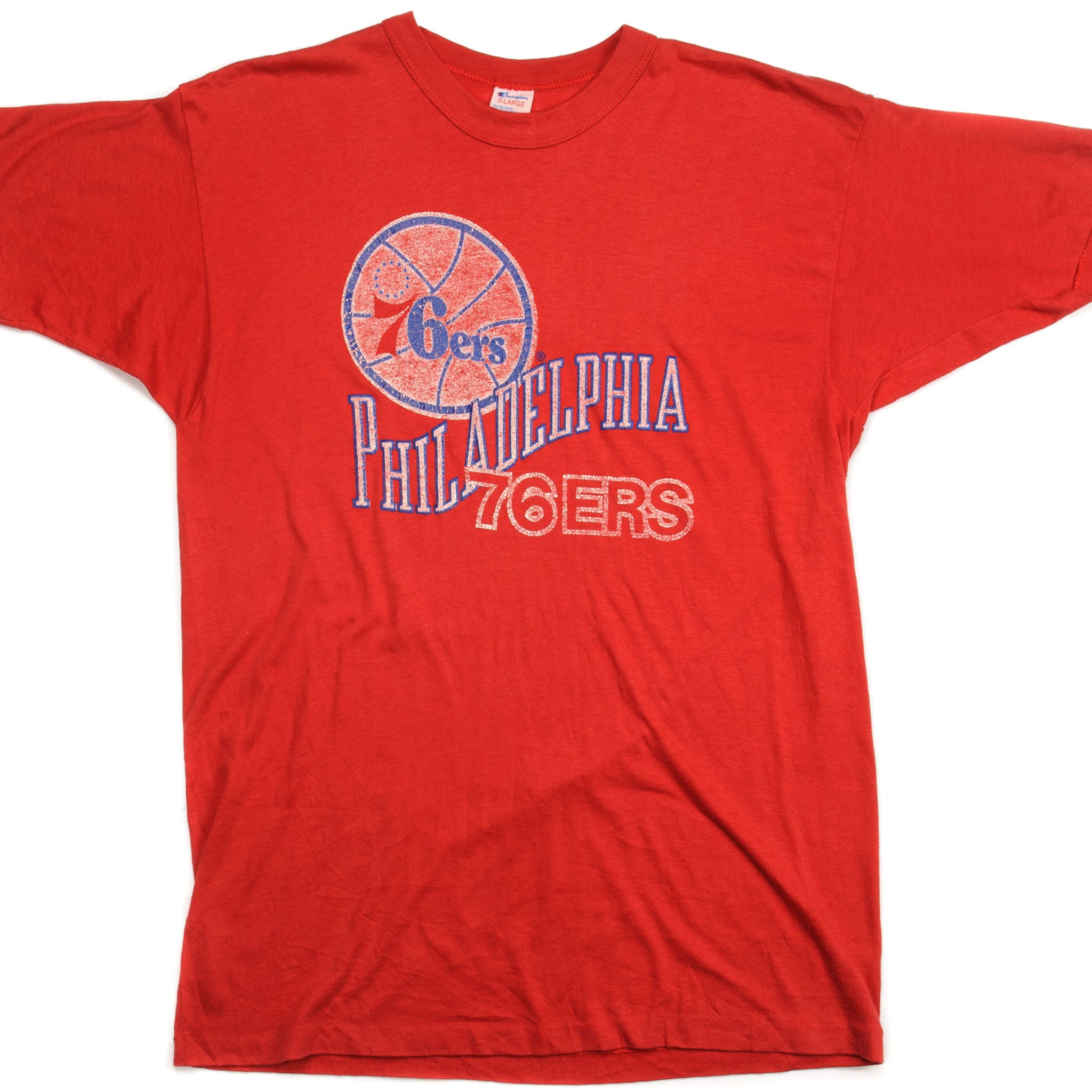 *WOW* 1992 Long Gone VINTAGE Philadelphia 76ERS Champions Shirt Mens L  sixers