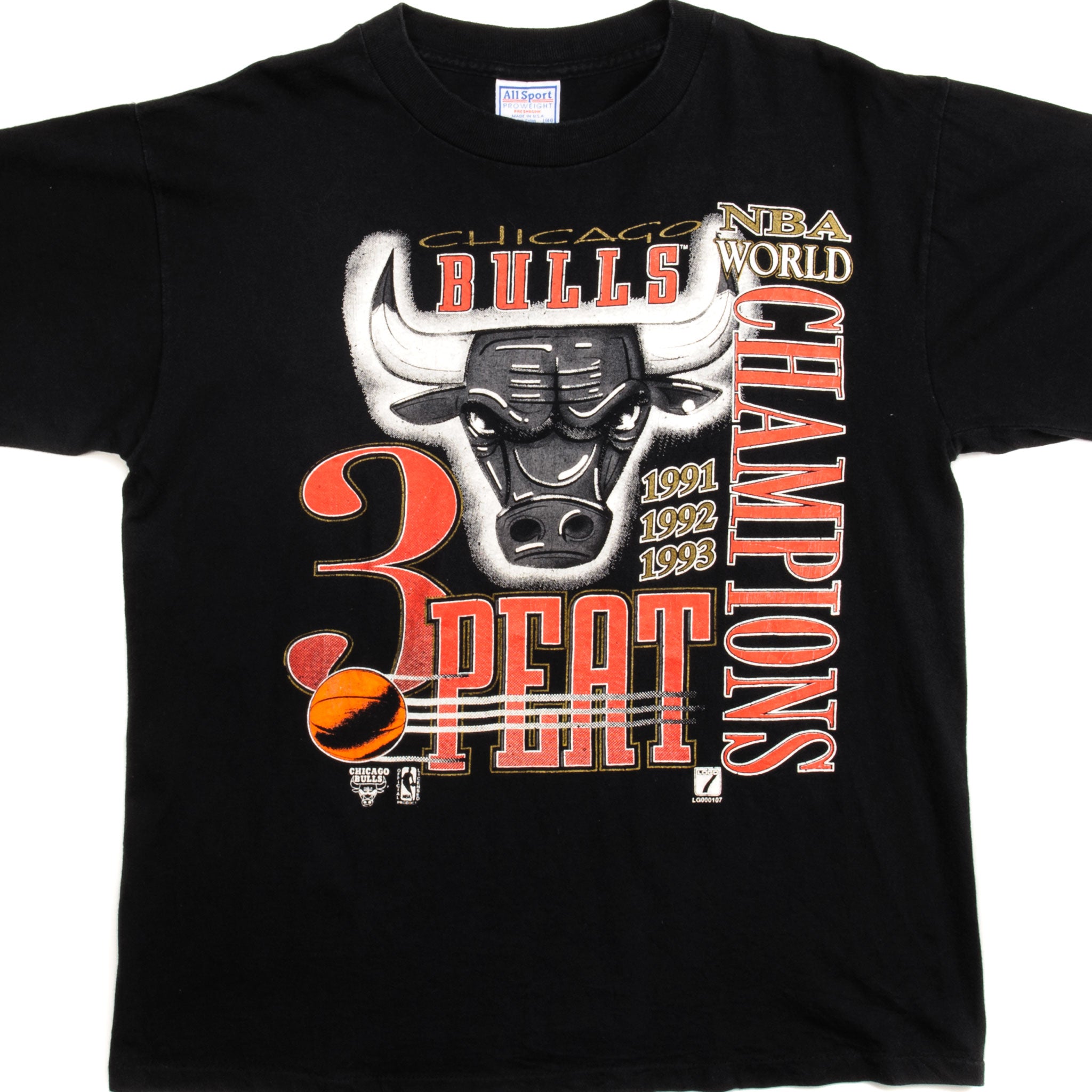 Vintage Nba Chicago Bulls World Tee Shirt – Vintage Rare USA – Vintage rare  usa
