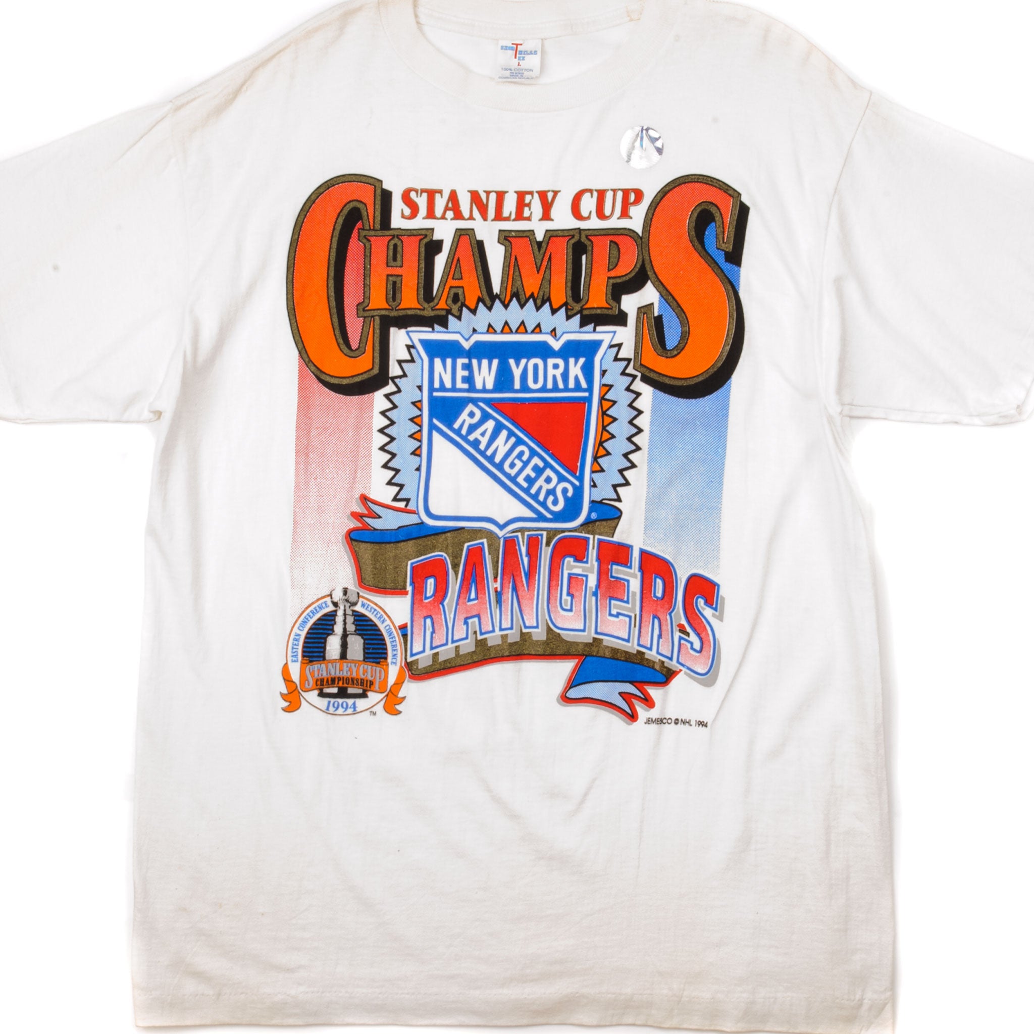 New York Rangers 90's Vintage NHL Crewneck Sweatshirt