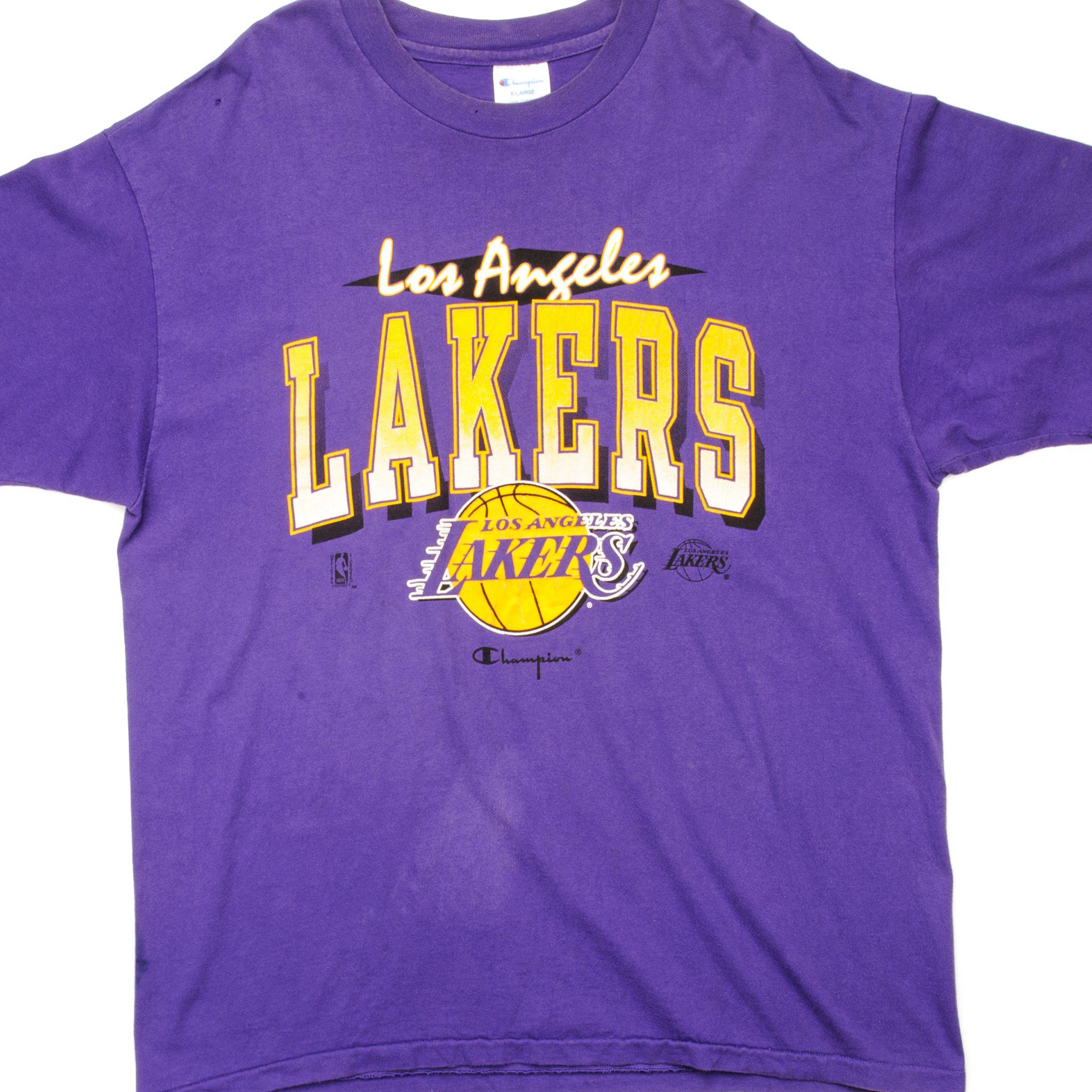 Buy Vintage 00s Lakers Los Angeles NBA Finals Champs X Lee T Shirt Online  in India 