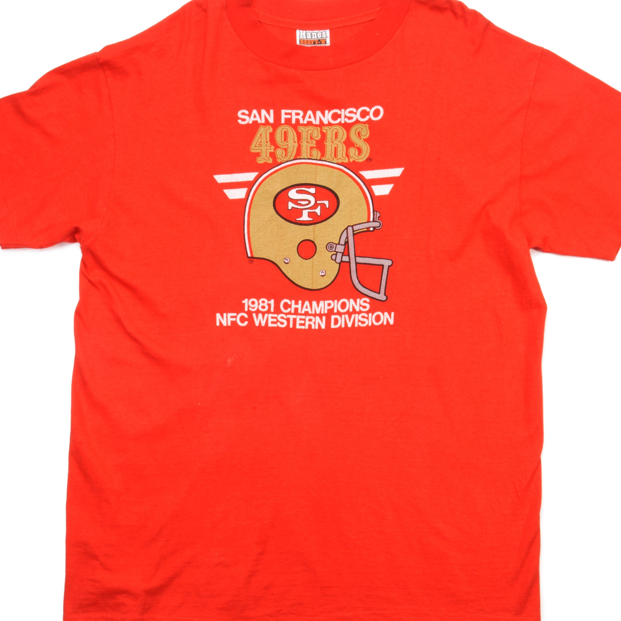 Vintage 1980s NFL San Fransico 49ers 1986 T-Shirt Sz. L