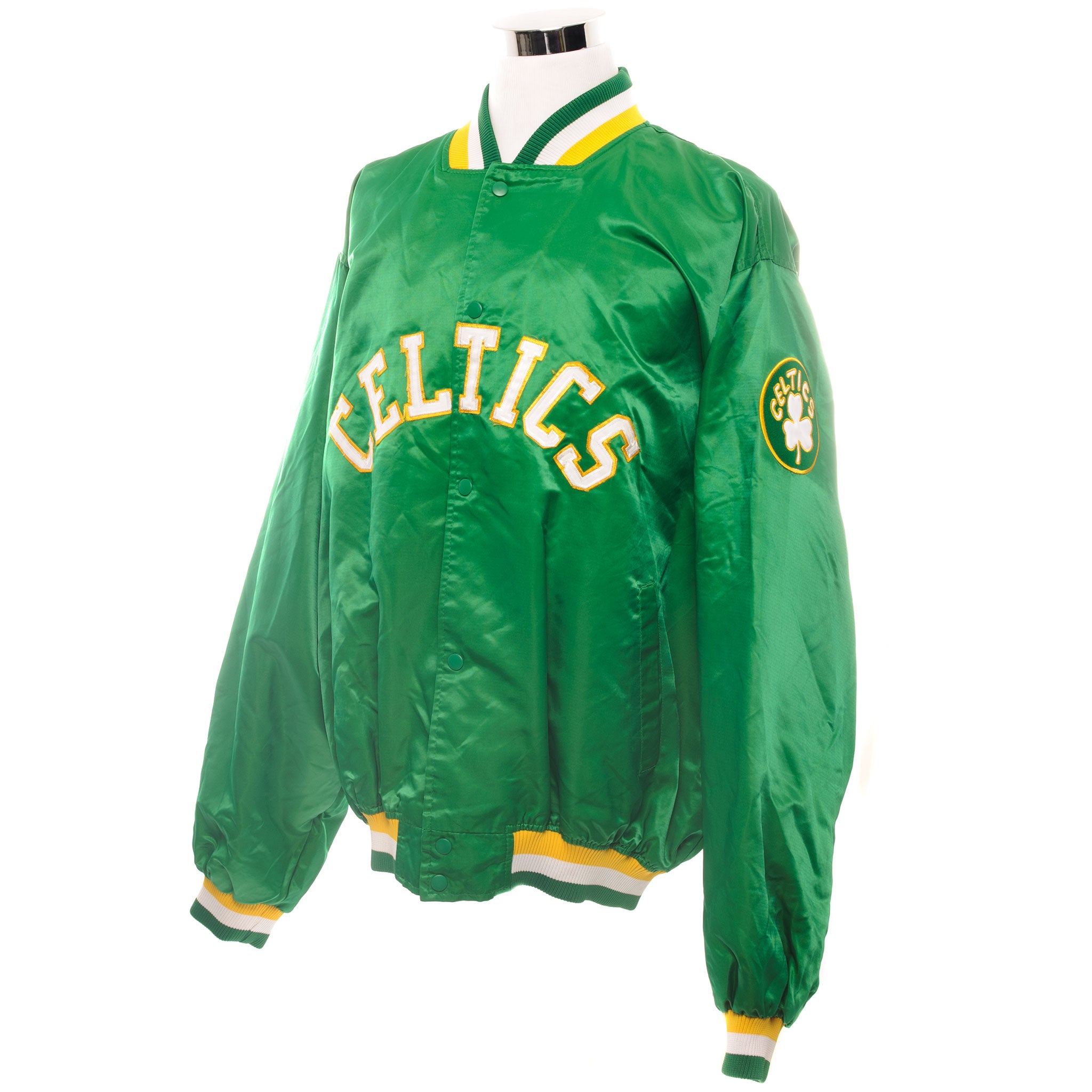 Vintage Champion Boston Celtics Warm Up Jacket Large