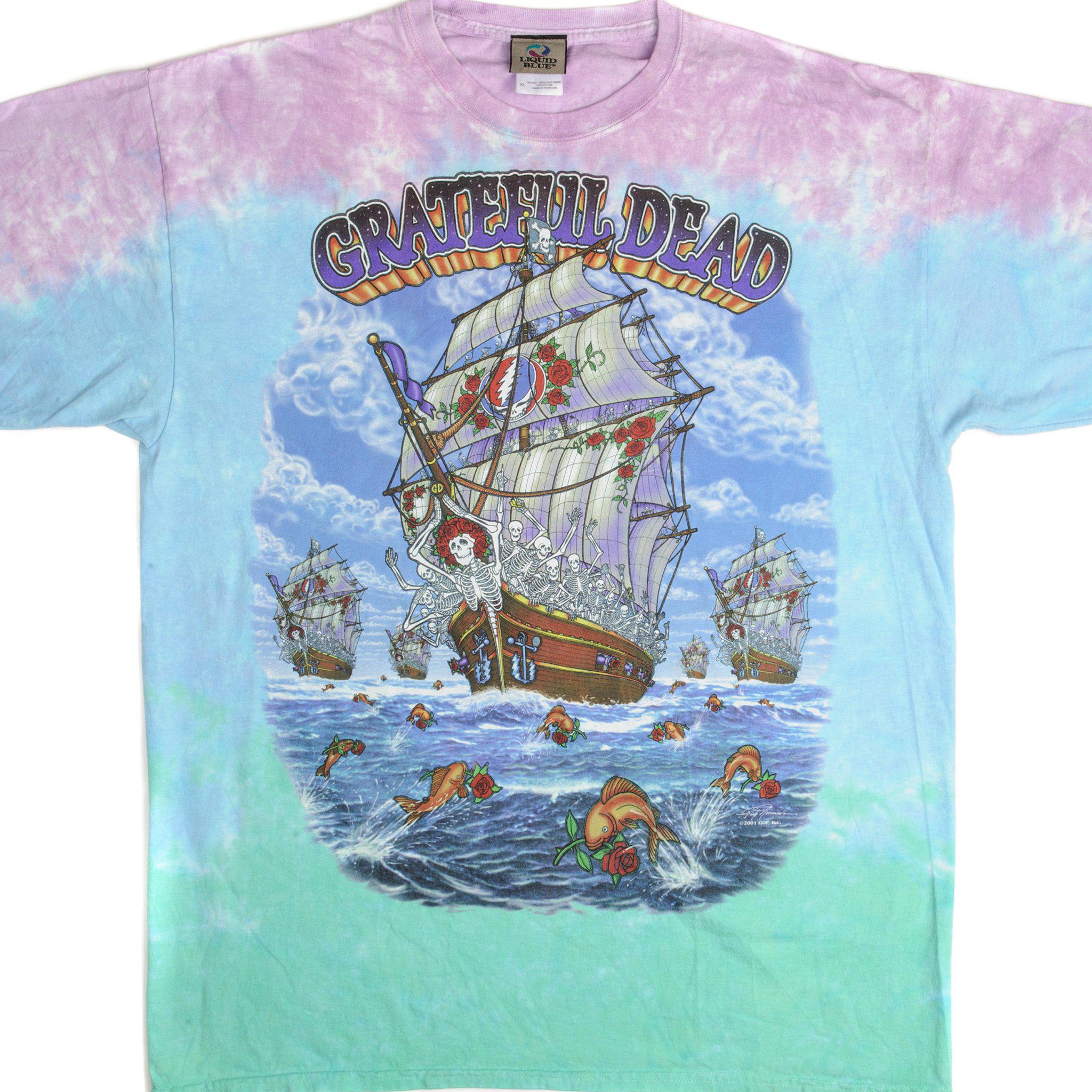 Rare Vintage Grateful Dead Concert Shirt 