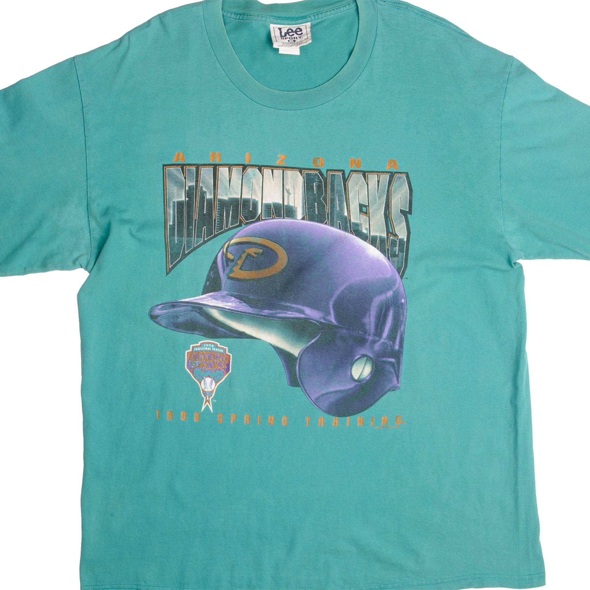 Arizona Diamondbacks '98 T-Shirt from Homage. | Ash | Vintage Apparel from Homage.