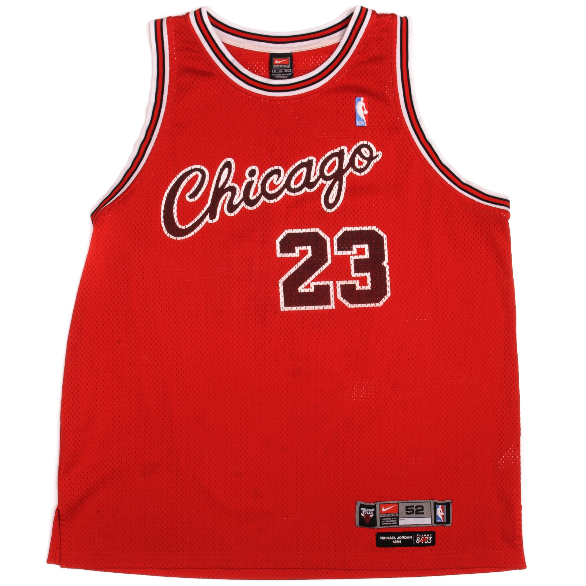 Chicago Bulls Michael Jordan Rookie year vtg style Jersey Tank top