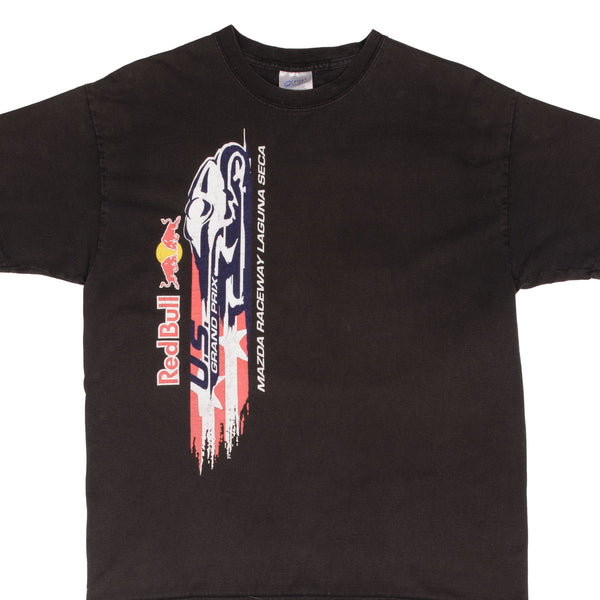 Vintage Moto Gp Us Red Bull Grand Prix 2000S Tee Shirt Size Large