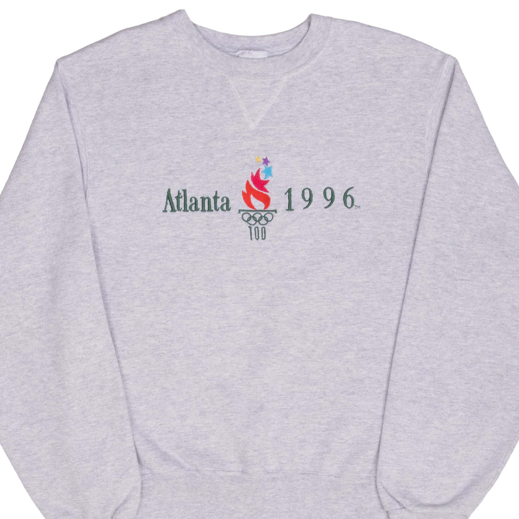 Vintage Atlanta Olympics 1996 Grey Champion Sweatshirt Size Medium