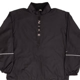 Vintage Nike Black Pullover Windbreaker Jacket 1990S Size XL