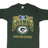 Vintage Nfl Green Bay Packers Central Division Champs 1995 Tee Shirt Size Large Made In Usa With Single Stitch Sleeves