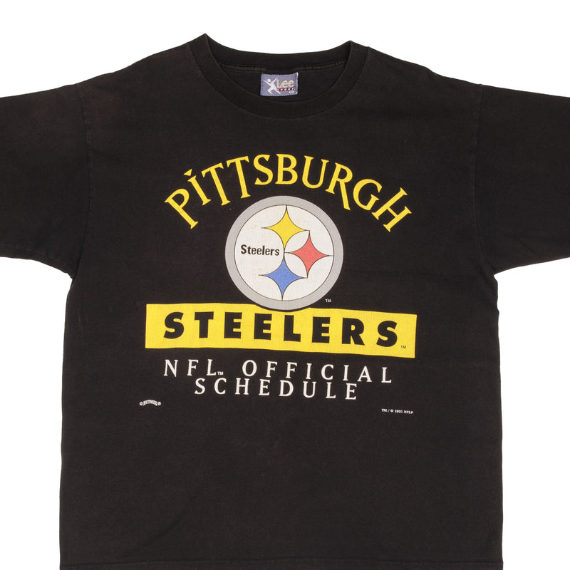 Vintage Nfl Pittsburgh Steelers Tee Shirt 1993 Size XL Made In Usa