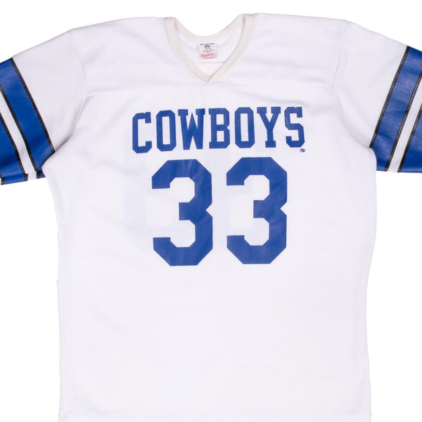 Vintage Nfl Dallas Cowboys #33 1980S Rawlings Jersey Size XL