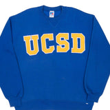 Vintage UCSD University Of California San Diego Russell Sweatshirt 1990S Size 2XL Made In Usa