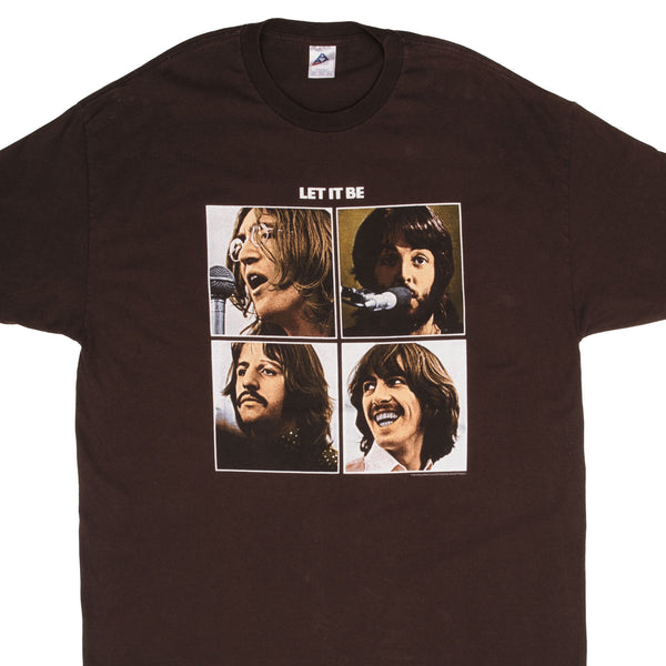 Vintage The Beatles Let It Be 2004 Tee Shirt Size 2XL