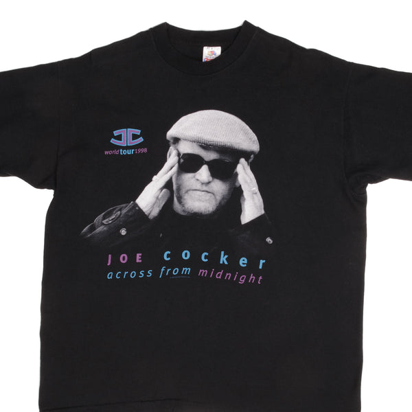 Vintage Joe Cocker Across From Midnight Tee Shirt 1997 Size XL Made Usa