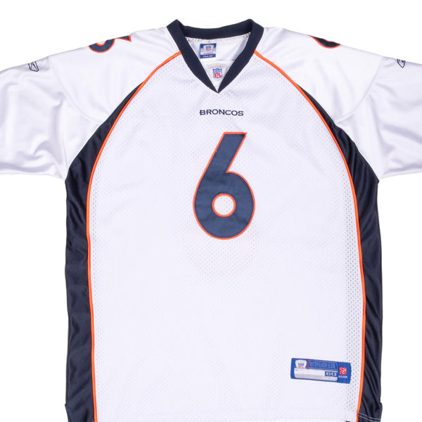 Vintage Nfl Denver Broncos Jay Cutler #6 Reebok Jersey 2000S Size 2XL