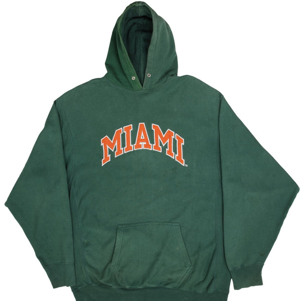 Vintage Reverse Weave Miami 1990S Sweatshirt Size XL