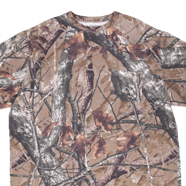 Vintage Hunting Fusion 3D Camo Pocket Tee Shirt Size 3XL