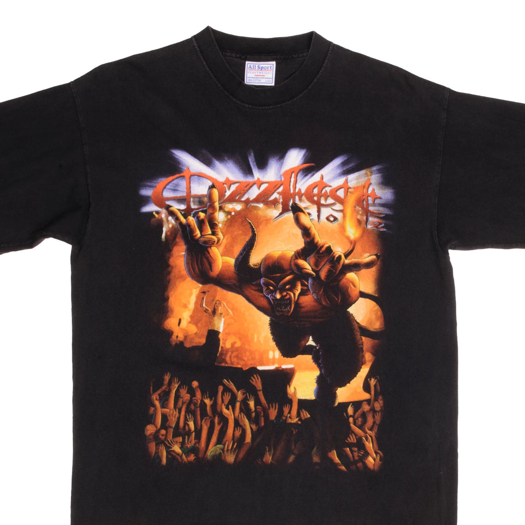 VINTAGE OZZFEST OZZY OSBOURNE 2002 TEE SHIRT SIZE MEDIUM