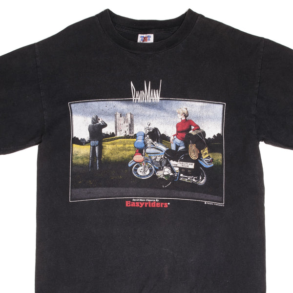 90s DAVID MANN Knight Rider Easy Riders Vintage T Shirt Xl Paisano