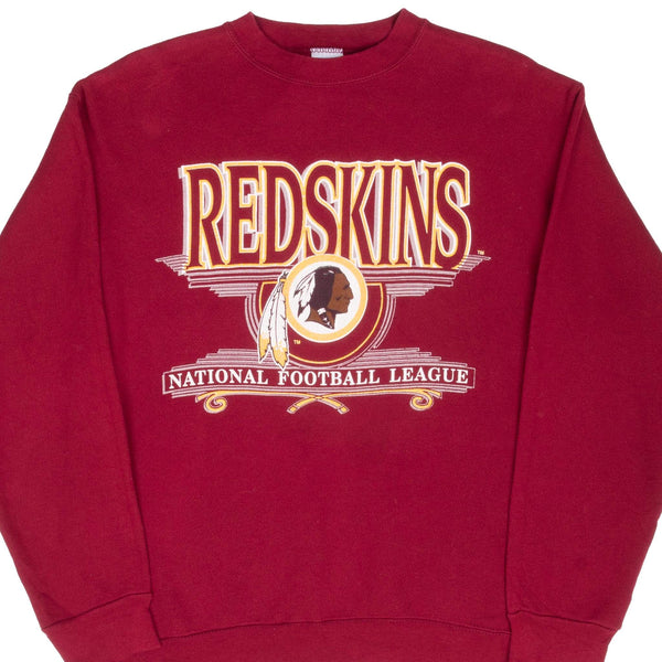 Vintage Nfl Washington Redskins Sweatshirt 1990S Size Large Made In Usa