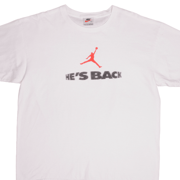 CAMISETA VINTAGE NIKE AIR JORDAN DE LOS AÑOS 90, TALLA GRANDE, FABRICADA EN EE. UU.