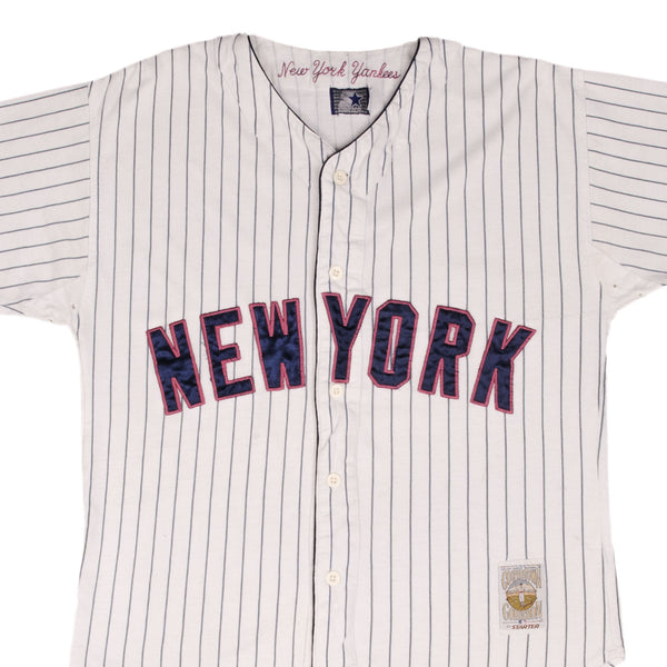 Vintage Mlb New York Yankees Cooperstown Collection 1990S Starter Jersey Size Large