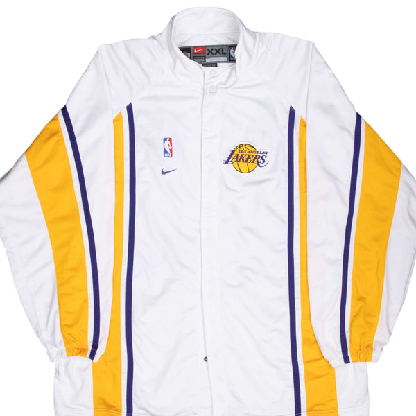 Vintage Nba Nike Los Angeles Lakers Tracksuit Jacket 2000S Size 2XL