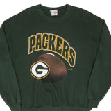 Vintage NFL Green Bay Packers Sweatshirt 1996 Size 2XL Made In Usa