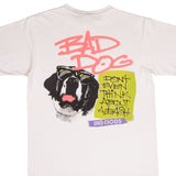 Vintage Big Dogs Bad Dogs Tee Shirt 1990 Size Medium With Single Stitch Sleeves