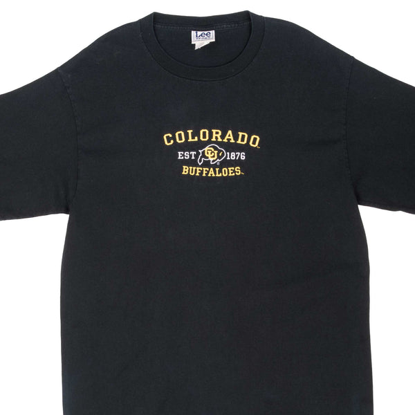 Vintage Ncaa Colorado Golden Buffaloes Embroidered Tee Shirt 2000S Size Large