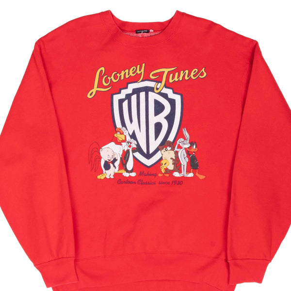 Vintage Looney Tunes Warner Bros 1990S Sweatshirt Size Large