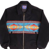 VINTAGE PENDLETON NAVAJO WESTERN WOOLEN MILLS JACKET 1990S LARGE MADE USA