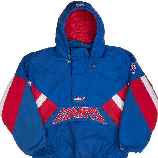 Vintage Nfl New York Giants Heavy Pullover Starter Jacket 1990S Size XL