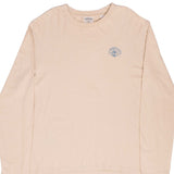 VINTAGE TIMBERLAND LONG SLEEVE BEIGE TEE SHIRT XL