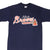 Vintage Mlb Atlanta Braves Early 1990S Tee Shirt Size Medium Made In Usa With Single Stitch Sleeves