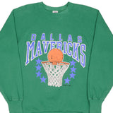 Vintage Nba Dallas Mavericks Sweatshirt Early 1990S Large Made In USA