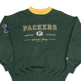 Vintage NFL Green Bay Packers Embroidered Sweatshirt 1990S Size XL