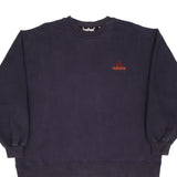 Vintage Adidas Classic Navy Blue Crewneck Sweatshirt 1990S Size Large